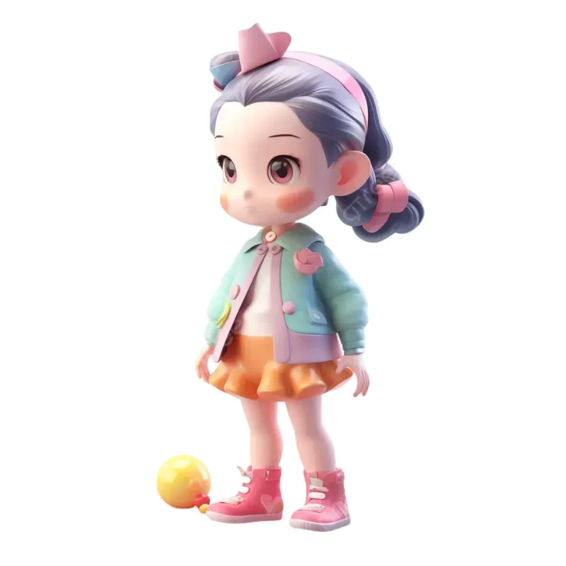 Hình ảnh 3D chibi 10