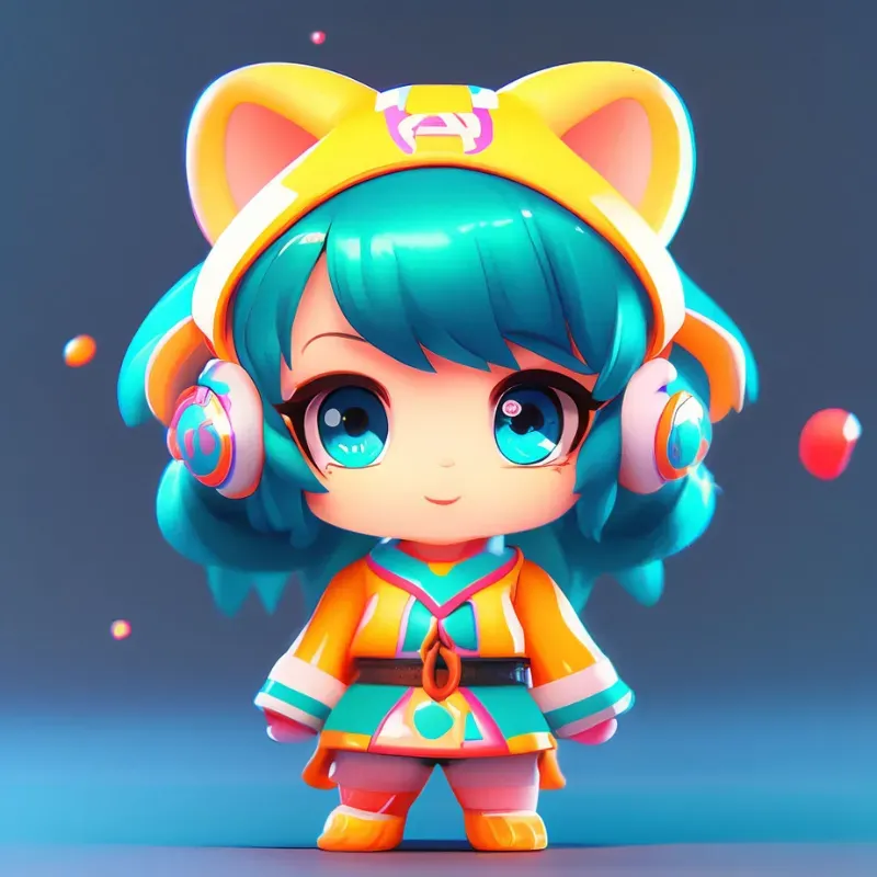 Hình ảnh 3D chibi 1