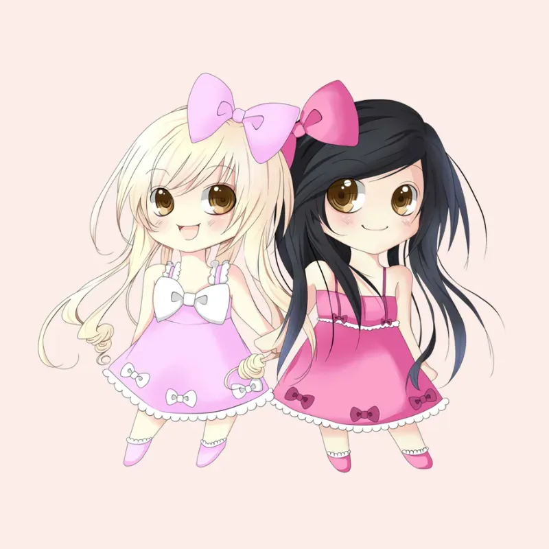 ảnh chibi bạn thân 19