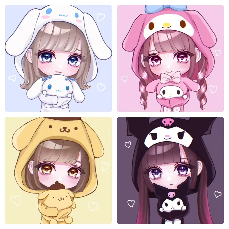 ảnh chibi bạn thân 31