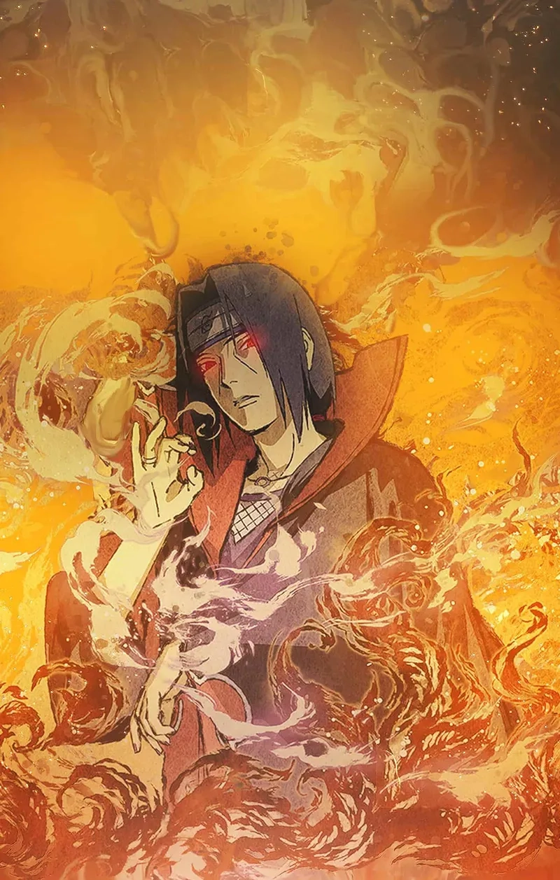 Hình ảnh Itachi Susanoo mạnh mẽ, tải ngay để làm hình nền