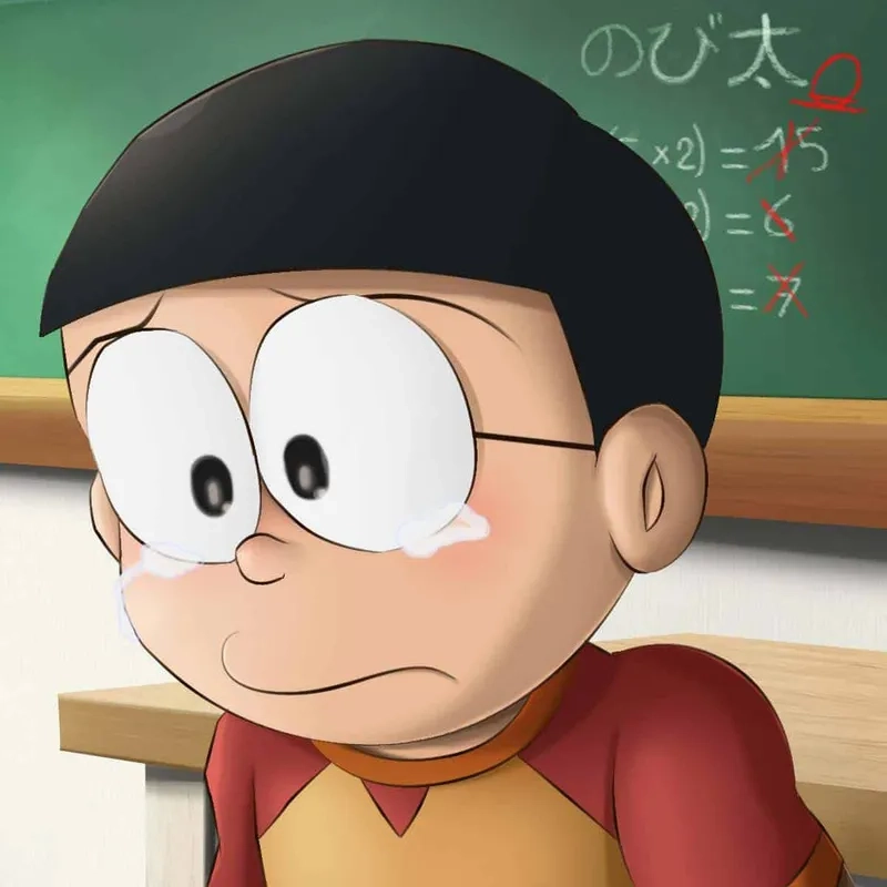 Thử tài vẽ Nobita ngầu qua hình ảnh đậm chất cá tính