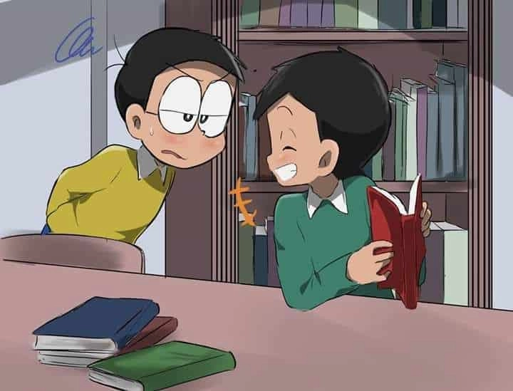 Hình ảnh đẹp Nobita, tạo dấu ấn riêng cho bạn