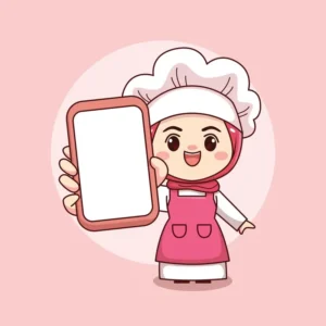 Hình ảnh đầu bếp chibi 1