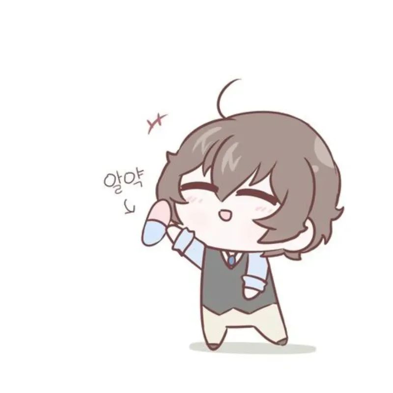 Hình ảnh Dazai chibi 33