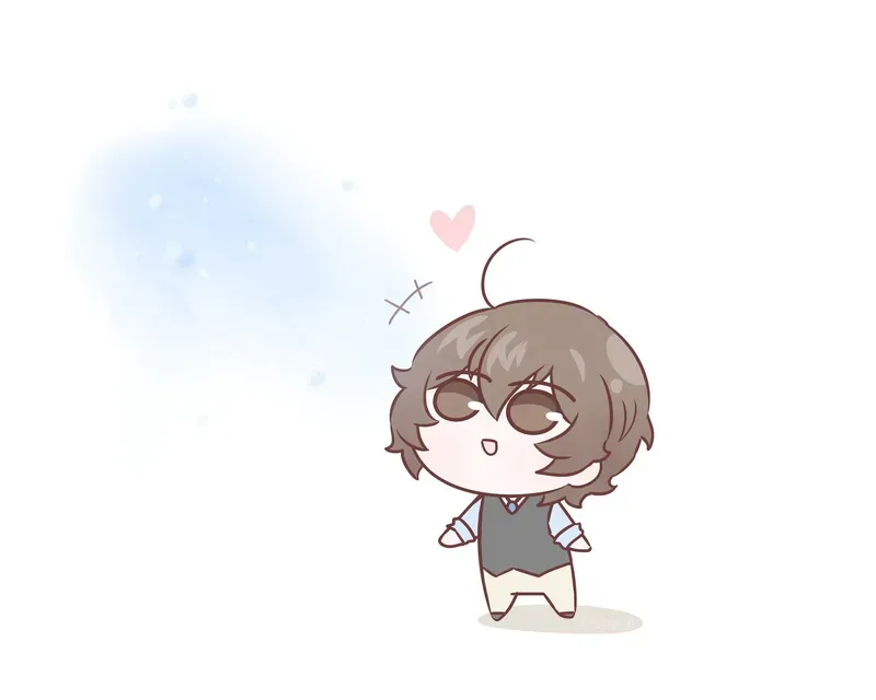 Hình ảnh Dazai chibi 4