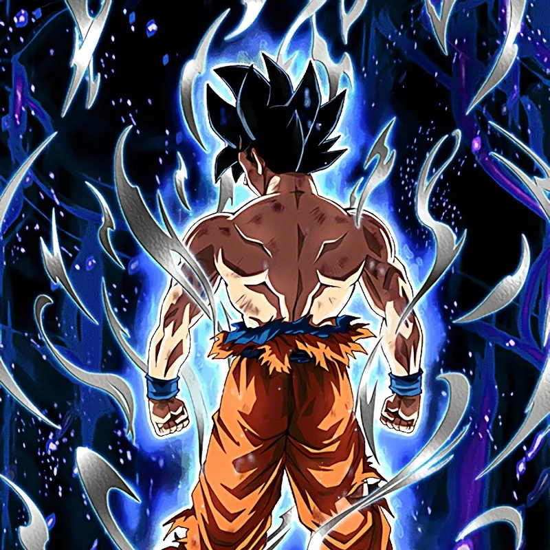 Hình nền 3D Goku cực chất, mang phong cách mạnh mẽ