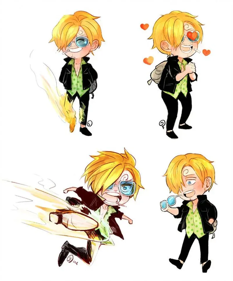 Hình ảnh Sanji chibi 23