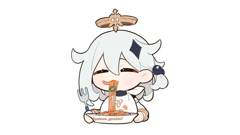 Hình ảnh Paimon chibi 47