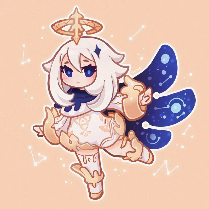 Hình ảnh Paimon chibi 22