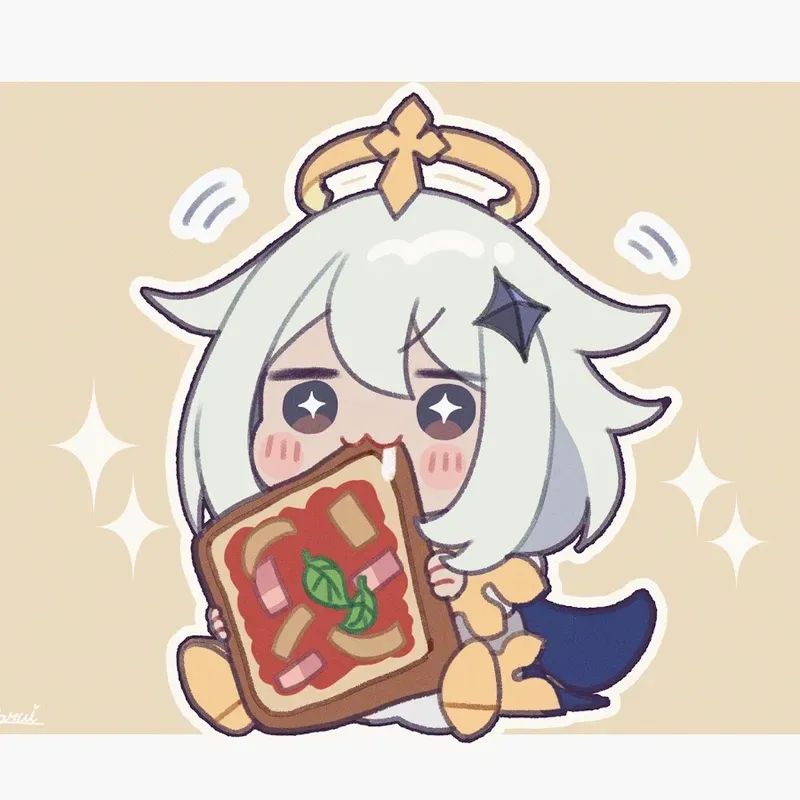 Hình ảnh Paimon chibi 37