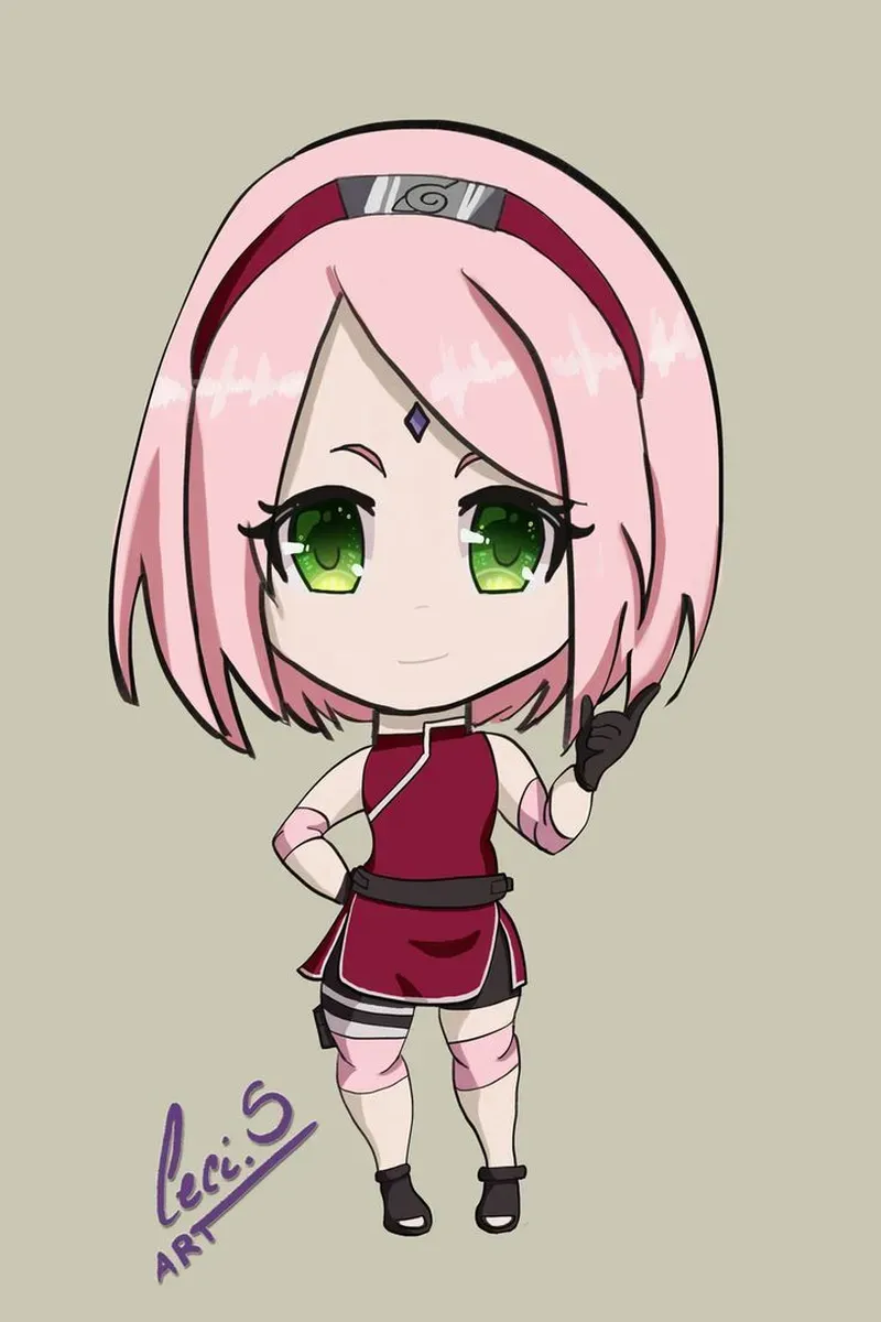 Hình ảnh Sakura chibi 11