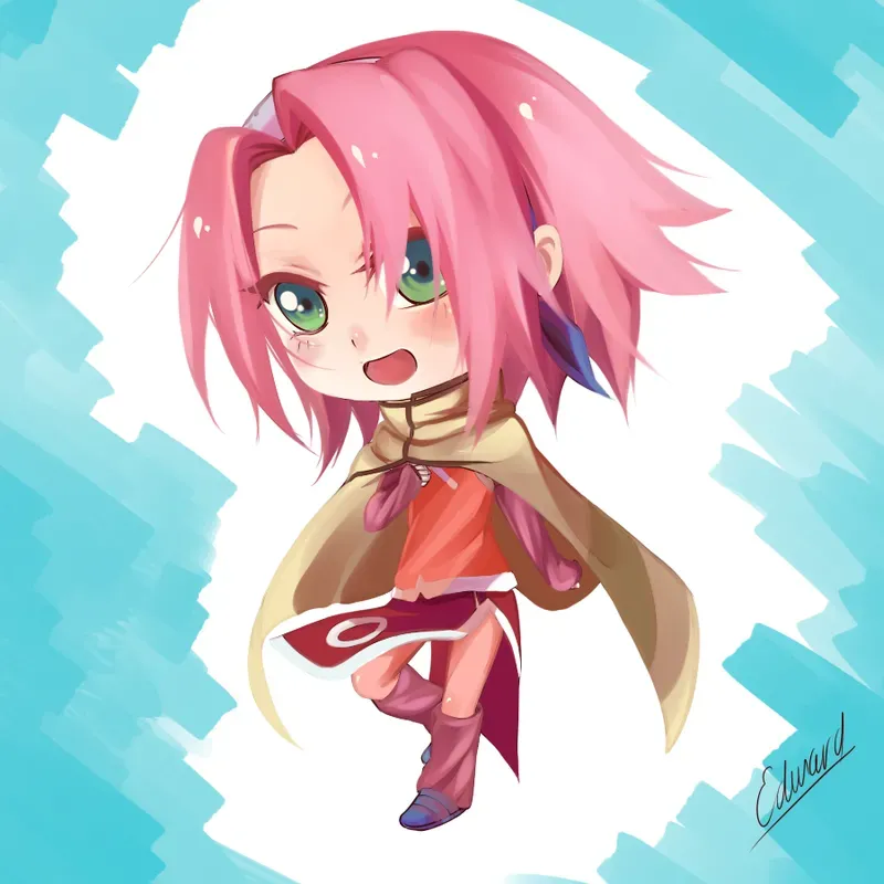 Hình ảnh Sakura chibi 21