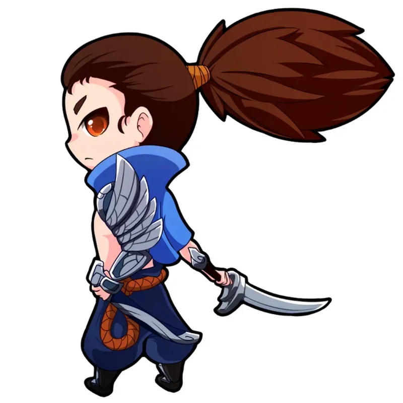 Hình ảnh Yasuo chibi 2