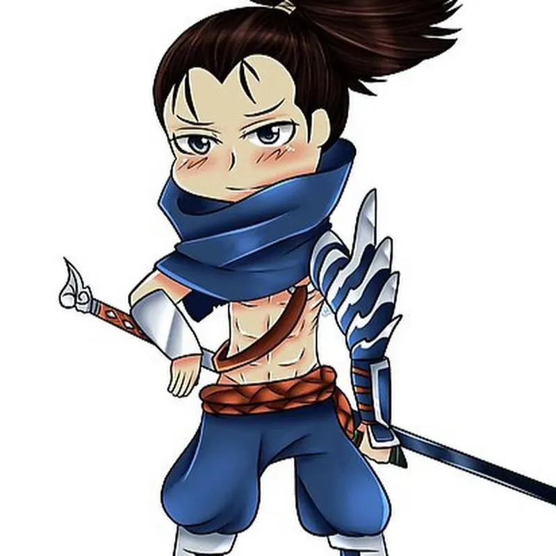 Hình ảnh Yasuo chibi 13