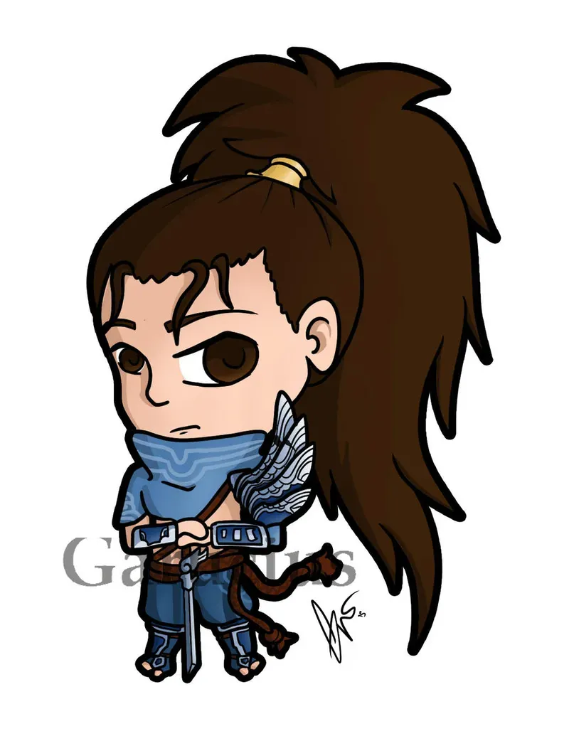 Hình ảnh Yasuo chibi 11