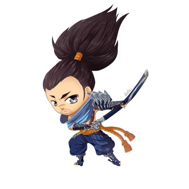 Hình ảnh Yasuo chibi 23