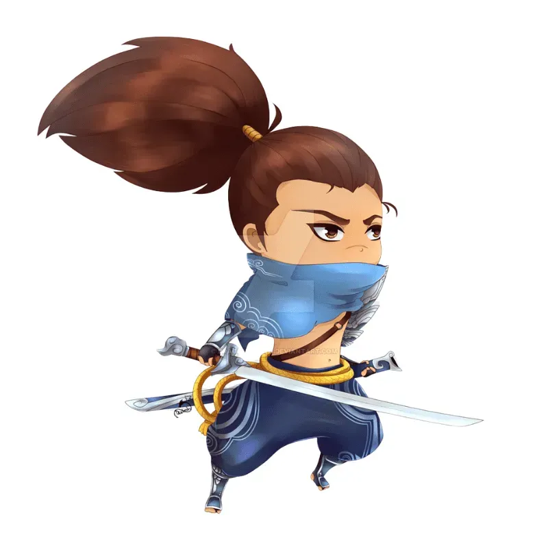 Hình ảnh Yasuo chibi 26