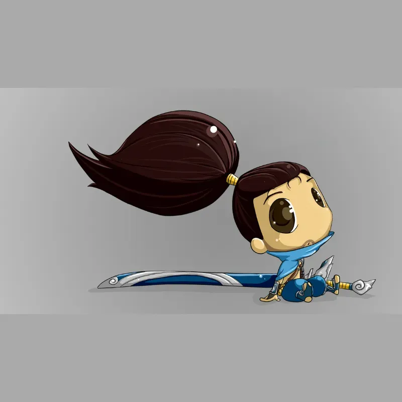 Hình ảnh Yasuo chibi 17