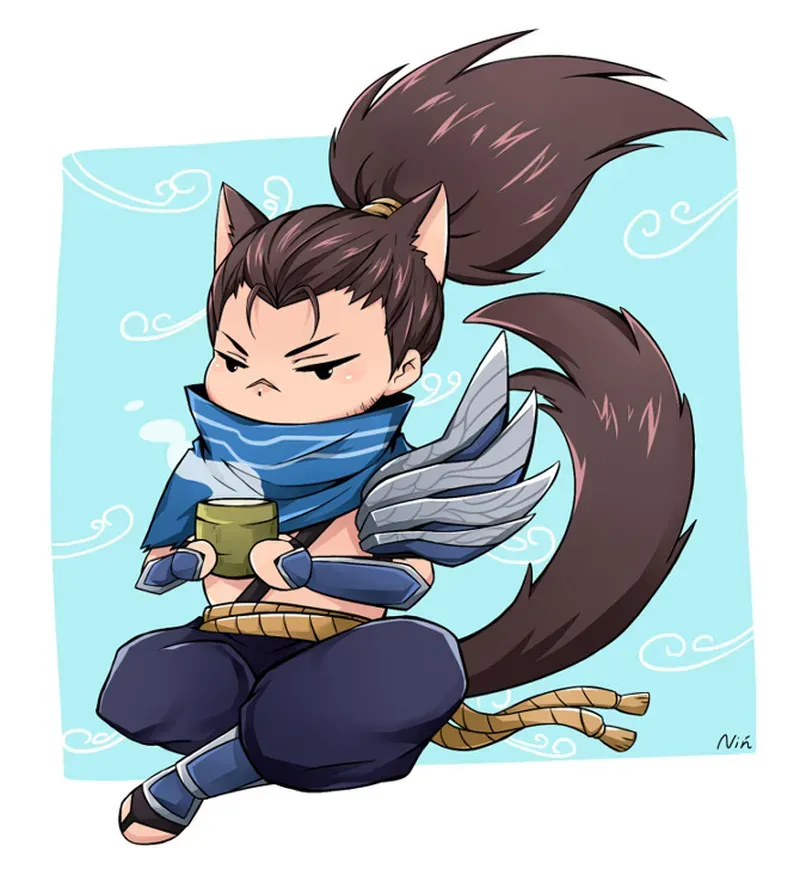 Hình ảnh Yasuo chibi 18