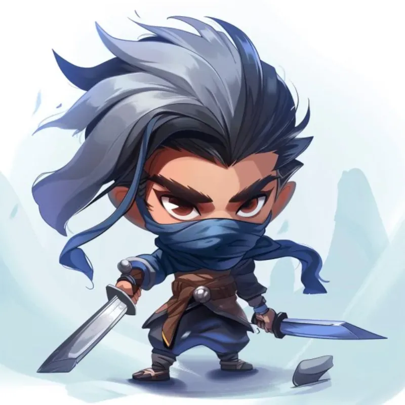 Hình ảnh Yasuo chibi 36