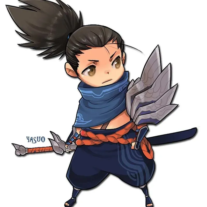 Hình ảnh Yasuo chibi 5