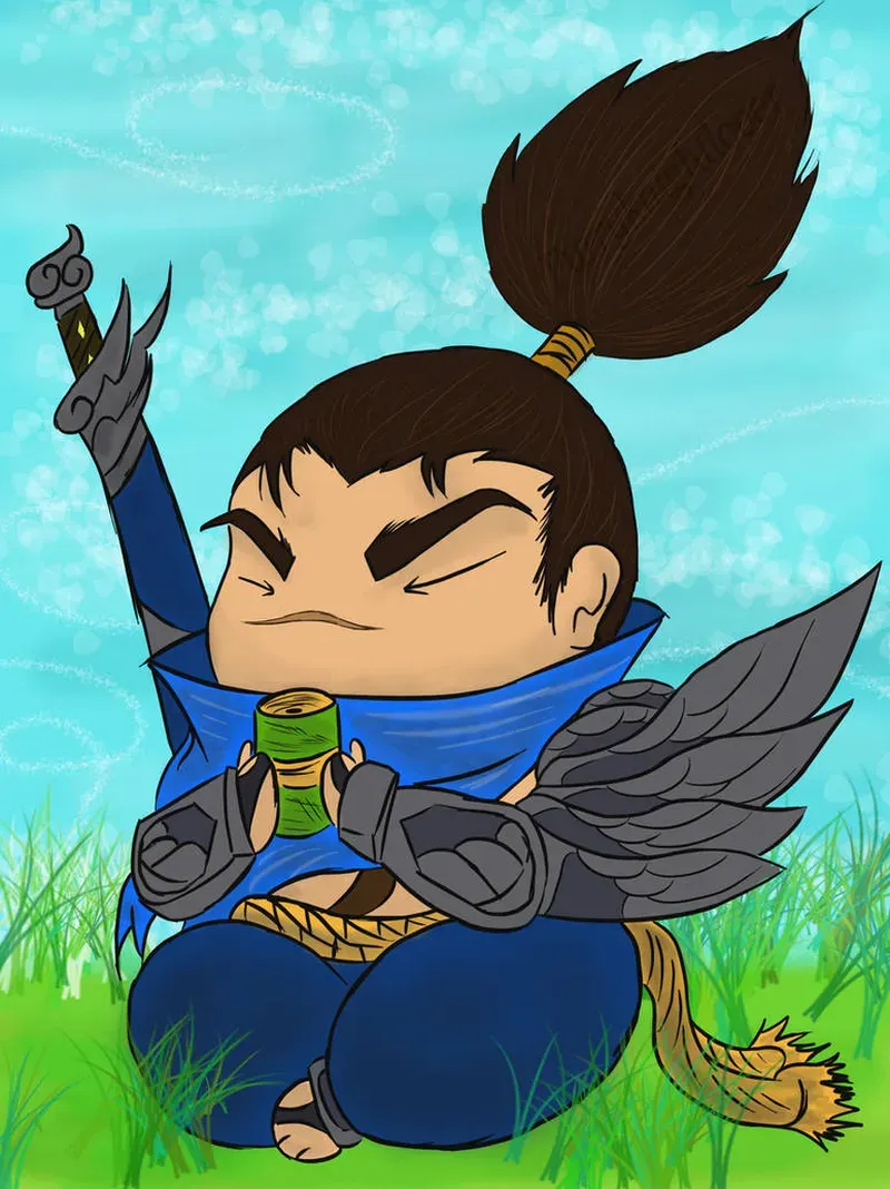 Hình ảnh Yasuo chibi 7