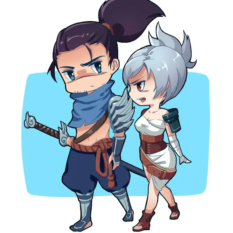 Hình ảnh Yasuo chibi 9